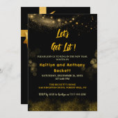 Invitation Laissons-nous ! | Soirée du Nouvel An (Devant / Derrière)