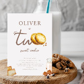 Invitation Lait et biscuits à deux ans