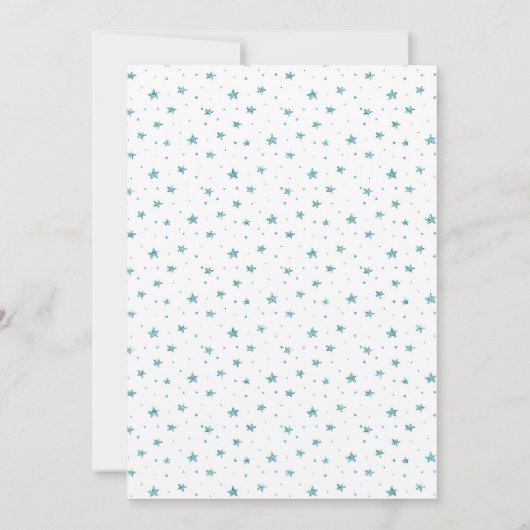 Invitation Lait et biscuits Fête de Noël (Dos)