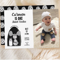 Lait et biscuits Souris sucré Premier anniversaire