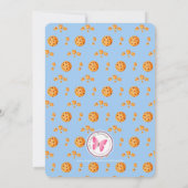 Invitation Lait et cookies (Dos)