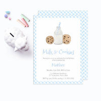 Lait peint à la main et biscuits Fête d'anniversai