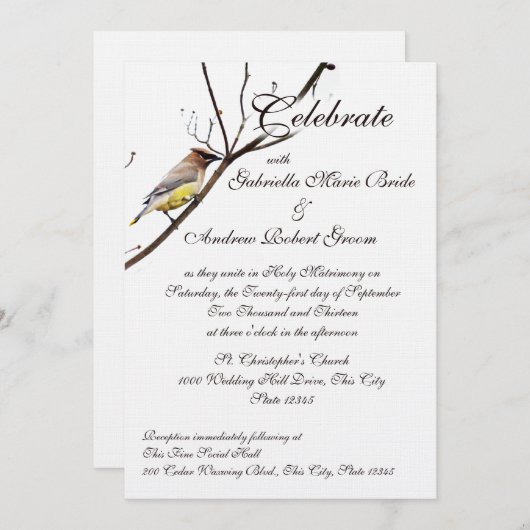 Invitation Laitier (Devant / Derrière)