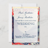Invitation Lake District Cumbria Affiche de vacances (Devant)