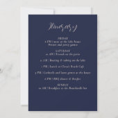 Invitation Lake House Nautical Navy Bachelorette Party (Dos)