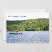 Invitation Lake House Nouvelle adresse photo (Devant)
