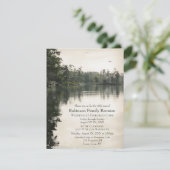 Invitation Lakeside Camping Famille Réunion Jamboree Barbecue (Debout devant)