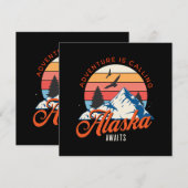 Invitation L'Alaska Attend ! (Devant / Derrière)