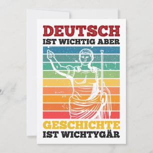 Invitation L'Allemagne Est Importante, Mais L'Histoire Est Im
