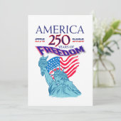 INVITATION L'AMÉRIQUE 250 ANS DE LIBERTÉ (Debout devant)