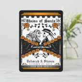 Invitation L'Âmes de l'Union Blanche Orange Noir S'ENSEMBLE A (Debout devant)