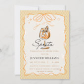 Invitation L'amour au premier Spritz Fête des mariées tirée m (Devant)