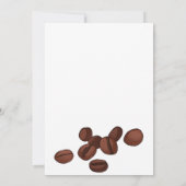 Invitation L'amour brasse, café douche nuptiale (Dos)