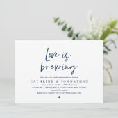 Invitation L'amour brasse, Dîner de répétition Mariage Invita (Debout devant)