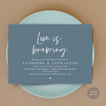 Invitation L'amour brasse, Dîner de répétition Mariage Invita<br><div class="desc">Annoncez votre bonheur toujours après dans le style avec notre design moderne de thème (L'amour brasse) mariage de la répétition fête de fête carte d'invitation. Idéal pour les couples qui ont décidé de célébrer la veille de leur grand jour. Avec son design sophistiqué et ludique, cette invitation vous donnera le...</div>