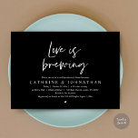 Invitation L'amour brasse, Dîner de répétition Mariage Invita<br><div class="desc">Annoncez votre bonheur toujours après dans le style avec notre design moderne de thème (L'amour brasse) mariage de la répétition fête de fête carte d'invitation. Idéal pour les couples qui ont décidé de célébrer la veille de leur grand jour. Avec son design sophistiqué et ludique, cette invitation vous donnera le...</div>