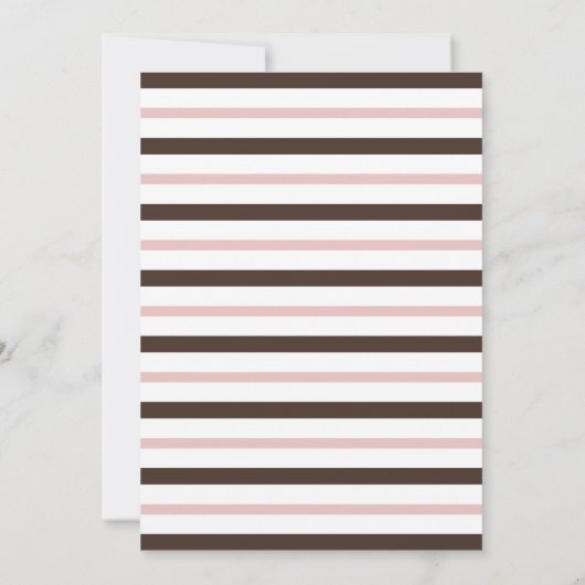 Invitation L'amour brasse, Espresso Fête des mariées à thème (Dos)