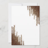 Invitation L'amour brasse Espresso Martini Parties scintillan (Dos)