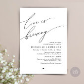 Invitation L'amour brasse, fête de la Fête des mariées