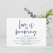 Invitation L'amour brasse, Fête des mariées de fête de la biè (Debout devant)