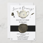 Invitation L'amour brasse | Fête des mariées de thé (Devant)