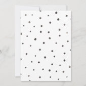 Invitation L'amour brasse la Fête des mariées de Tea Party (Dos)