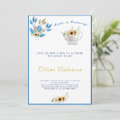 Invitation L'amour brasse la Fête des mariées d'invitation au (Debout devant)