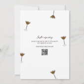 Invitation L'amour brasse la Fête des mariées Espresso Martin (Dos)