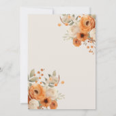 Invitation L'amour brasse la Fête des mariées Espresso Martin (Dos)