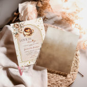 Invitation L'AMOUR, c'est l'Invitation Fête des mariées des a