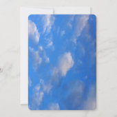 Invitation L'amour dans la Fête des mariées aérienne (Dos)