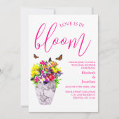 Invitation L'amour dans la floraison Wedding shower (Devant)