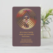 Invitation L'amour de Dieu - 002 (Debout devant)