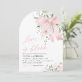 Invitation L'amour de la corneille rose dans la Fête des mari (Debout devant)