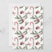 Invitation L'Amour d'hiver brasse la Fête des mariées de la B (Dos)