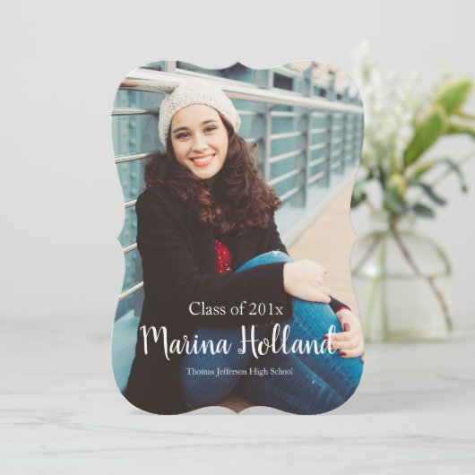 Invitation L'amour du diplôme (Debout devant)