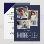 Invitation L'Amour du diplôme (Devant / Derrière)