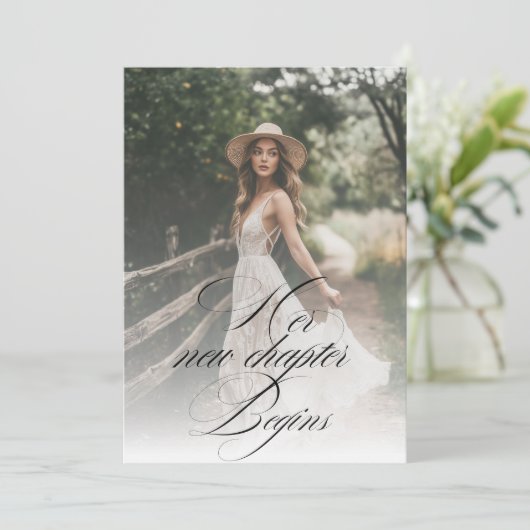 Invitation L'amour du nouveau chapitre est dans la Fête des m (Debout devant)