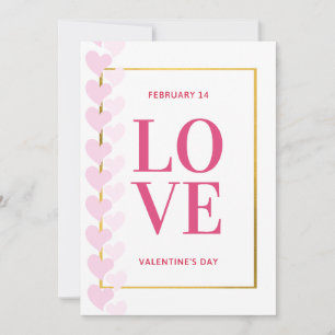 Invitation L'amour en fleur