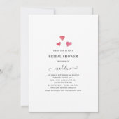 Invitation L'amour est dans la Fête des mariées aérienne (Dos)