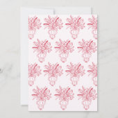 Invitation L'amour est dans la Fête des mariées de la main jo (Dos)