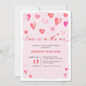Invitation L'amour est dans la Fête des mariées de la Saint V (Devant)