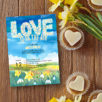 L'amour est dans la Fête des mariées de printemps