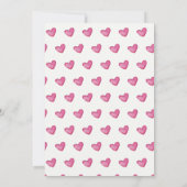 Invitation L'amour est dans la Fête des mariées du coeur de l (Dos)