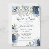 Invitation L'amour est dans la Fête des mariées en fleur (Devant)