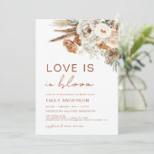 Invitation L'amour est dans la Fête des mariées en herbe de B (Debout devant)