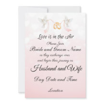 L'amour est dans le Mariage aérien