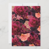 Invitation L'amour est dans l'Invitation de la douche nuptial (Dos)