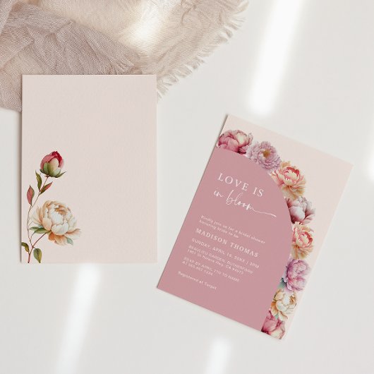 Invitation L'Amour Est En Fête des mariées De Frame De Pierre