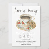 Invitation L'amour est en train de brasser la Fête des mariée (Devant)